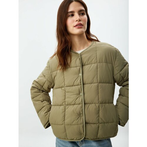 фото Куртка sela, размер l int, хаки, зеленый