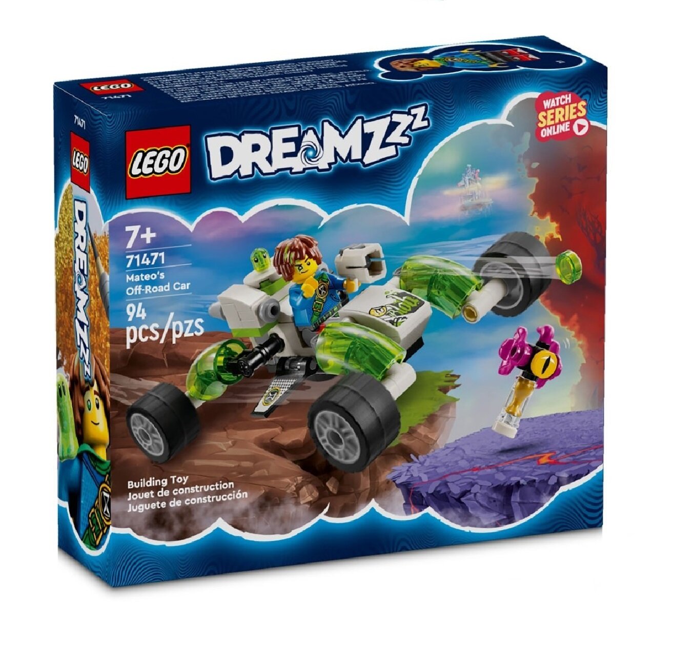 Конструктор LEGO Dreamz 71471 Внедорожник Матео, 94 дет.