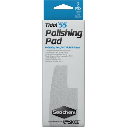 Синтепон Seachem Polishing Pad для рюкзачного фильтра Tidal 55, 2 шт