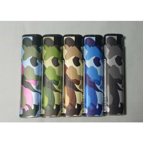 Зажигалки ONEY TA-03 турбо камуфляж 25шт 1100₽