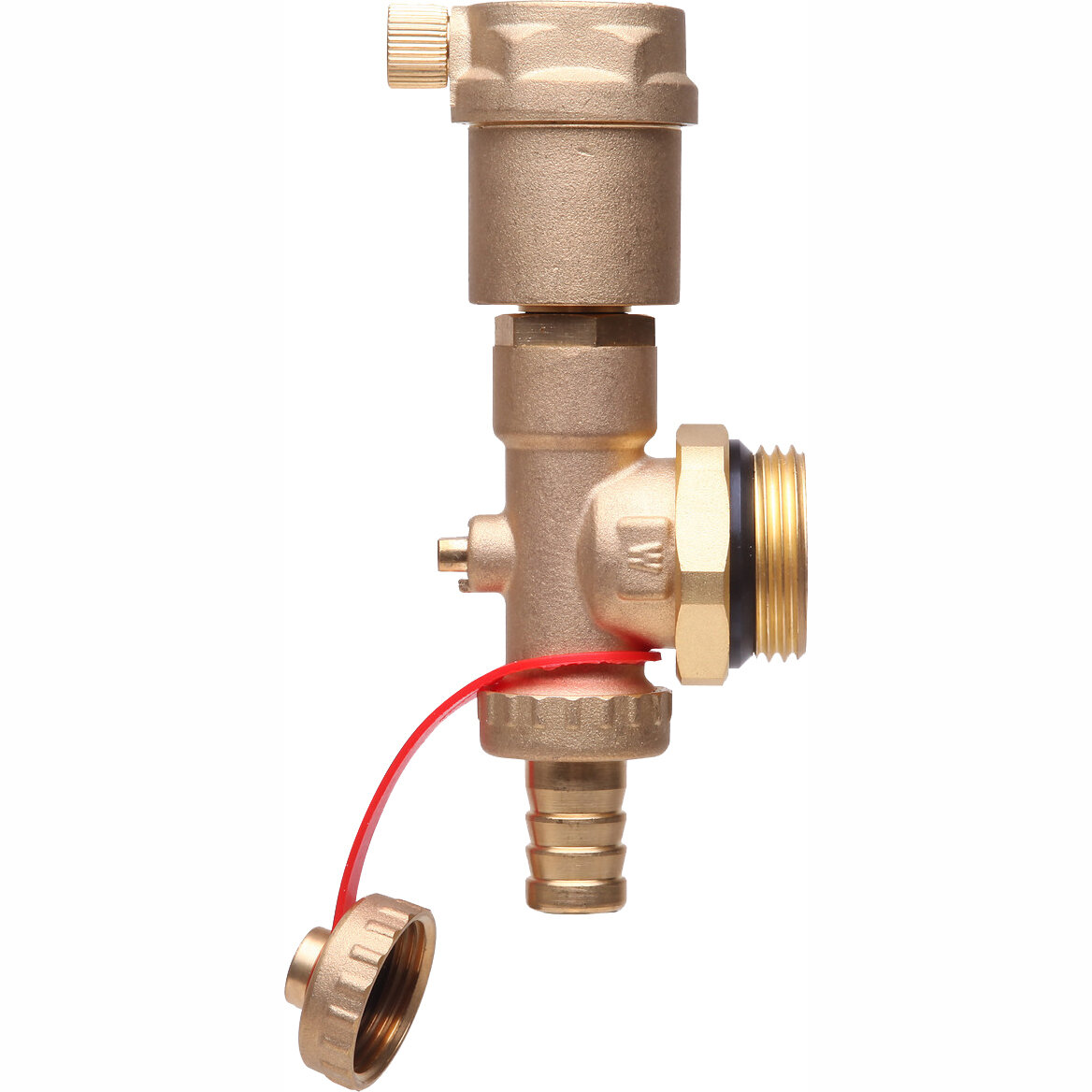 Комплект коллекторов Danfoss FHF-2 set с кронштейнами и воздухоотводчиками, 2 контура - фото №4
