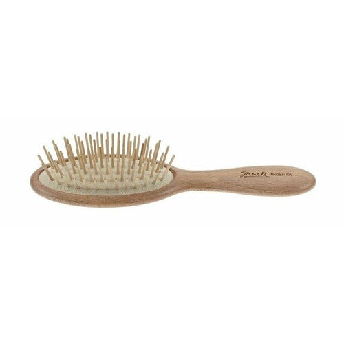 Щетка для волос Janeke Wooden oval shaped Hair Brush щетка конский волос rode oval horsehair brush
