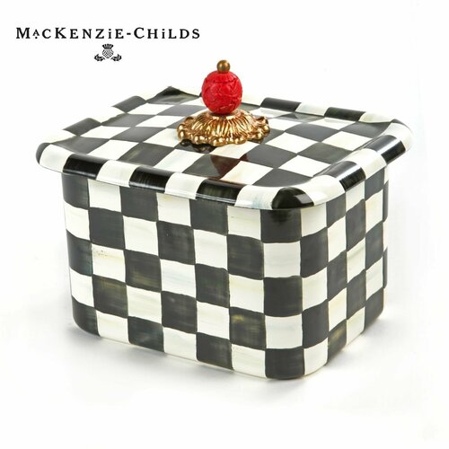 Контейнер MacKenzie-Childs Courtly Check