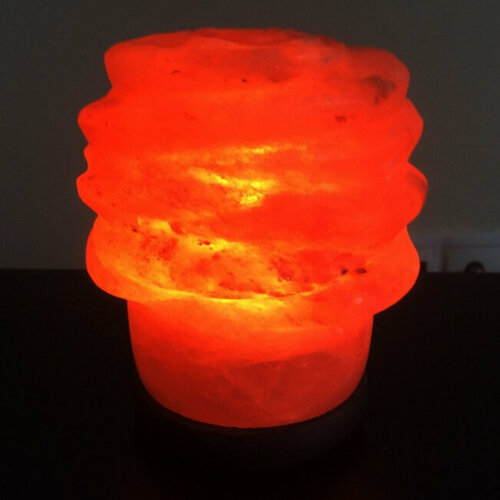 Солевая лампа цветок каркаде 3-3,5 кг