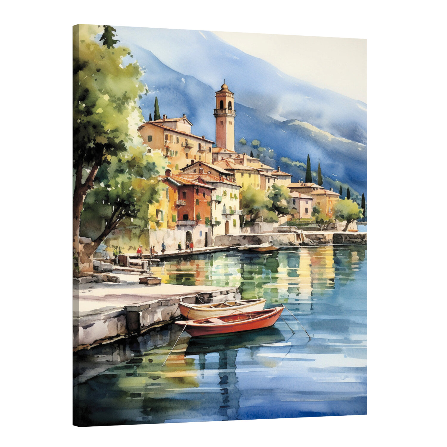Интерьерная картина 50х70 "Италия: морская картина"
