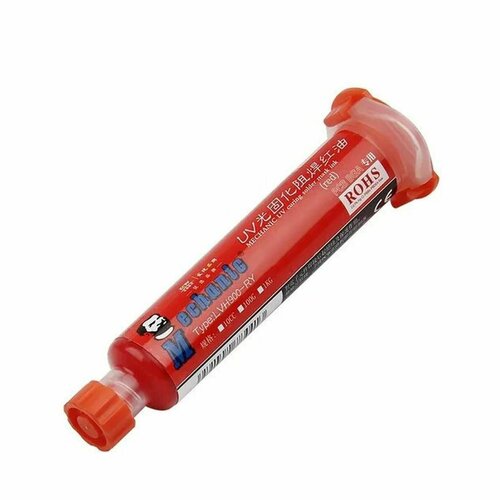 Паяльная маска Mehanic LY-UVH900 Red, 1 шт. защитный лак плат mechanic ly uvh900 10г зеленый