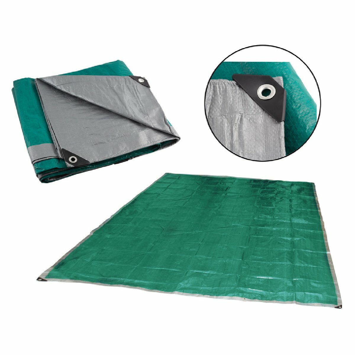 фото Тент хозяйственный универсальный T-4x4, размер 4x4м, плотность 100г м2 (999088)