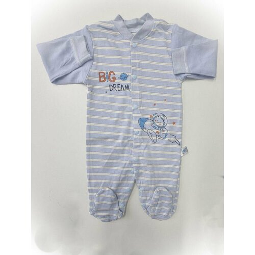 фото Комбинезон , размер 74, голубой micky baby