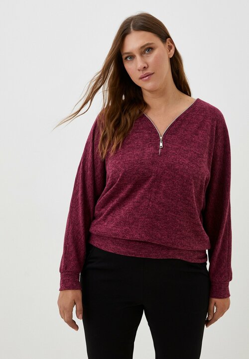 Пуловер SVESTA, размер 62, бордовый