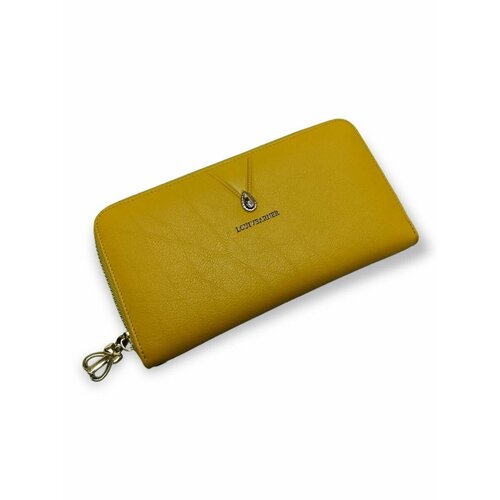 фото Кошелек 215-1141/yellow, фактура матовая, желтый pouchman