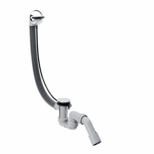 сифон hansgrohe flexaplus 58143000 HG Flexaplus Слив/перелив для ванны, цвет: хром