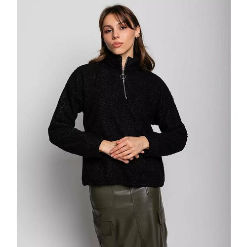 фото Толстовка, размер l, черный в тренде