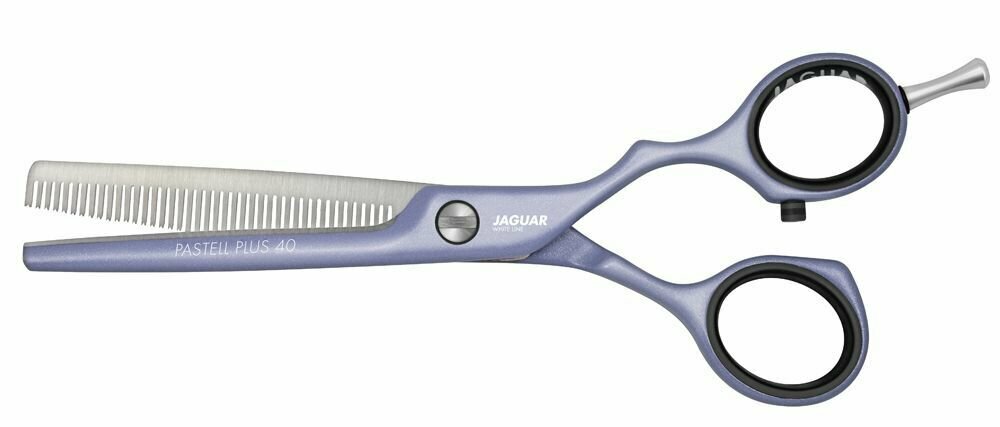 Парикмахерские ножницы JAGUAR 3054-12 PASTELL PLUS OFFSET 40 филировочные 5.6"