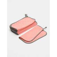 Материал микрофибра; Впитывающая, рифленая структура; Размер 25х25 см. Размеры: Тряпка из микрофибры для уборки универсальная для  ...