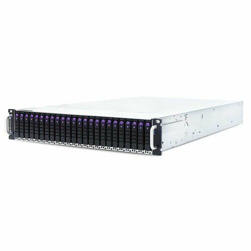 Платформа системного блока AIC FB201-LX_XP1-F201LXXX 2U-24 Bay storage server supports 24 сервер 4u rack qtech qsrv vs 462402rmc видеонаблюдения с корзиной 2 2 5 24 3 5 hdd горячей замены 2 intel xeon 10 core 32gb ddr4 sas sata 2gb cac