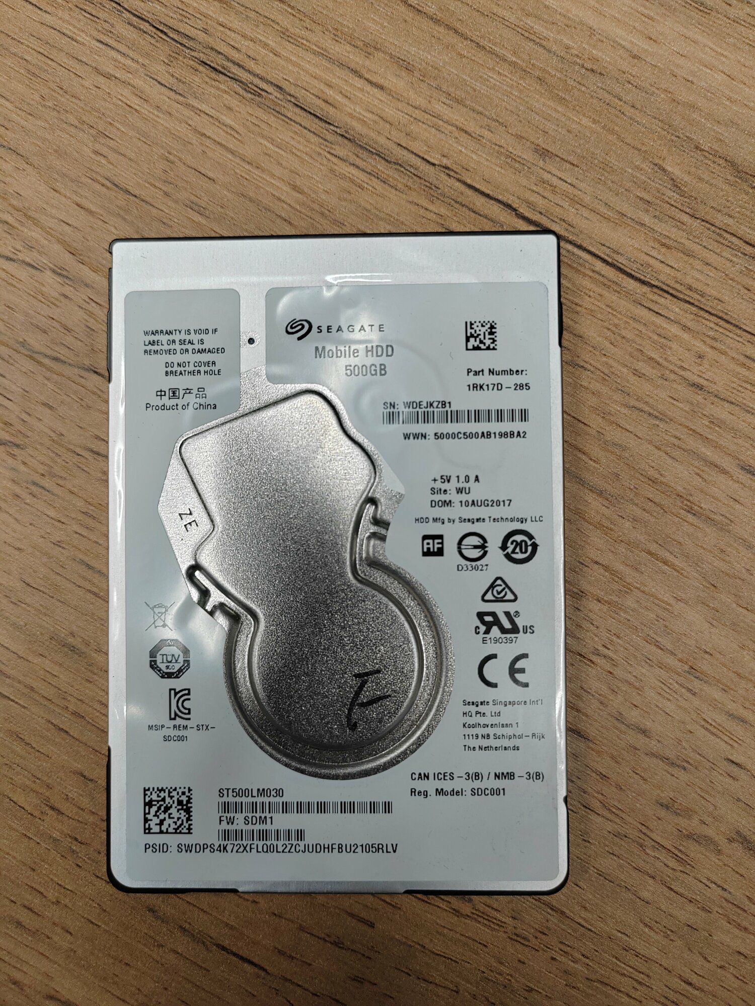 Жесткий диск Seagate Mobile HDD 500 ГБ