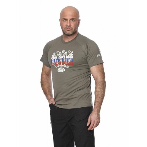 Футболка, размер M, зеленый