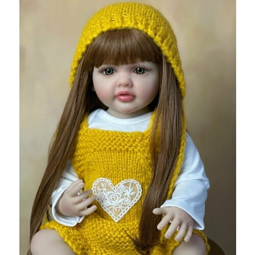 фото Кукла для девочки, кукла виниловая, "алёнка" 55 см нет бренда