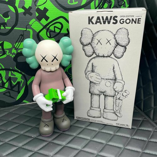 Игрушка фигурка Kaws 30см Деньги Коричневый