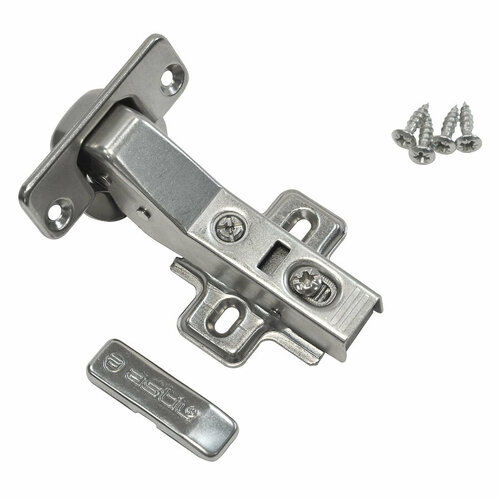 Мебельные петли ASTIL HH8211/45 CLIP с доводчиком, для угловых дверей +45гр (комплект 2 штуки)
