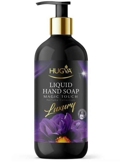 Жидкое мыло HUGVA для рук парфюмированное Magic Touch, 500 мл