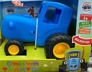 Музыкальная игрушка каталка Синий трактор