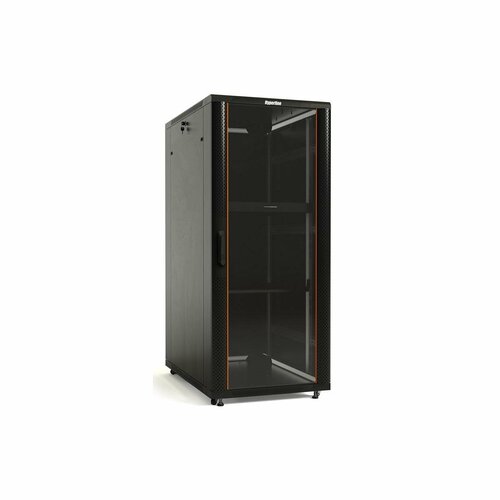 Шкаф телекоммуникационный Hyperline TTB-3281-AS-RAL9004 телекоммуникационный шкаф hyperline ttb 3266 as ral9004