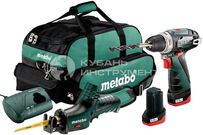 Аккумуляторный набор Metabo Combo Set 2.4 10.8 B*BS+ASE 685056000