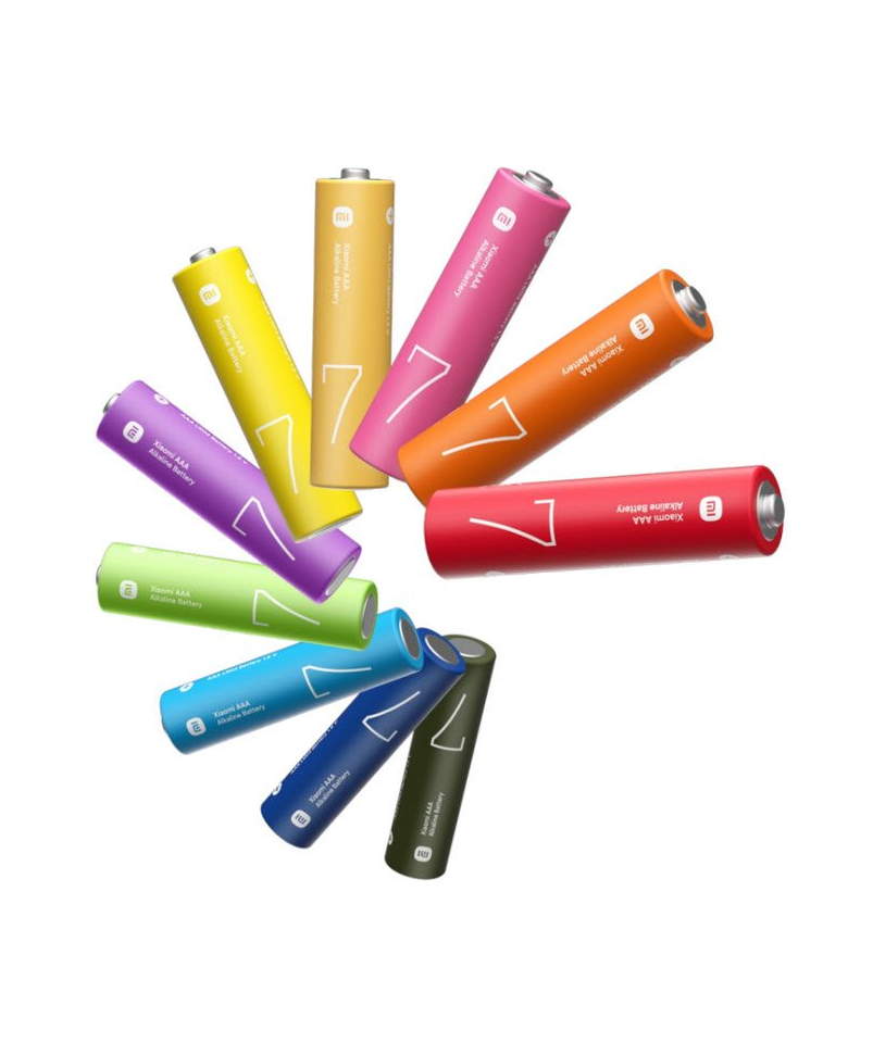 Элемент Xiaomi Батарейки AAA Rainbow Batteries (10 шт.)