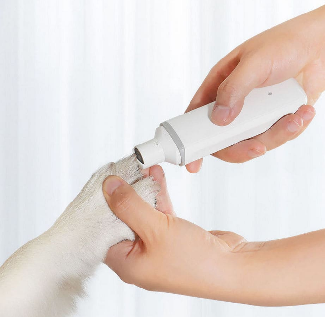 Точилки Xiaomi Триммер для когтей домашних животных Pawbby Pet Electric Mill a Methyl Controller (White/Белый)