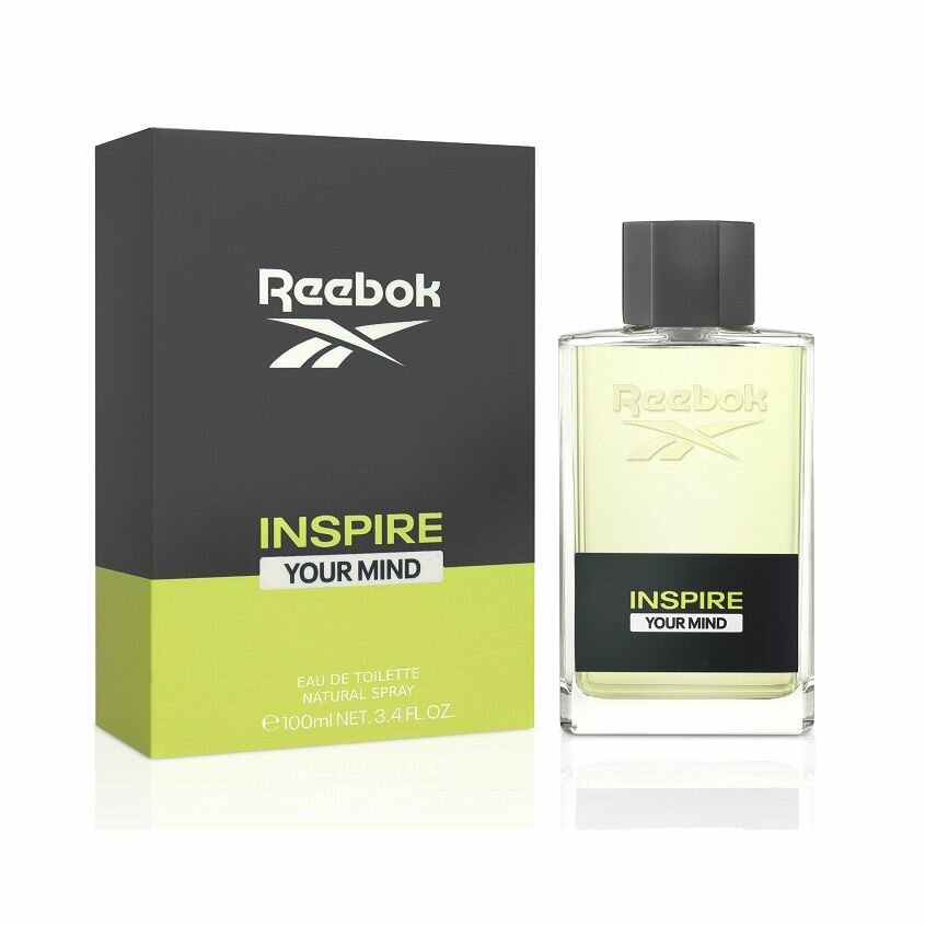 REEBOK Inspire Your Mind For Men, Туалетная вода, спрей 100 мл