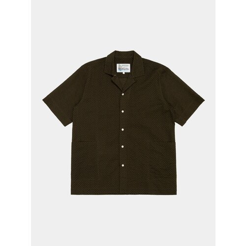 фото Рубашка garbstore, kabana shirt, размер m, коричневый