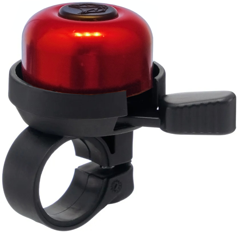 фото Звонок - JETCAT - JETBELL 40 - Чёрный/Золотой - на велосипед - беговел - механический - маленький - велосипедный