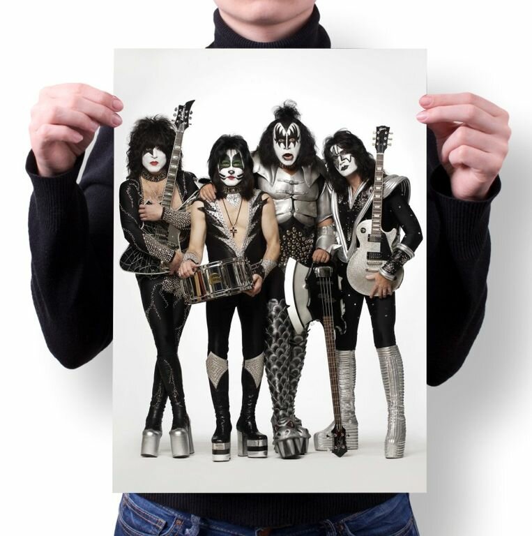 Плакат Kiss, Кисс №1, А1
