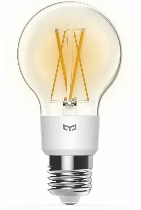 Умная светодиодная лампа Yeelight LED Filament Light, E27, 6Вт, 2700 К, Yellow EU