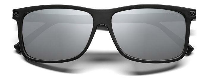 Солнцезащитные очки Polaroid Polaroid PLD 2075/S/X 08A EX PLD 2075/S/X 08A EX, черный, серый