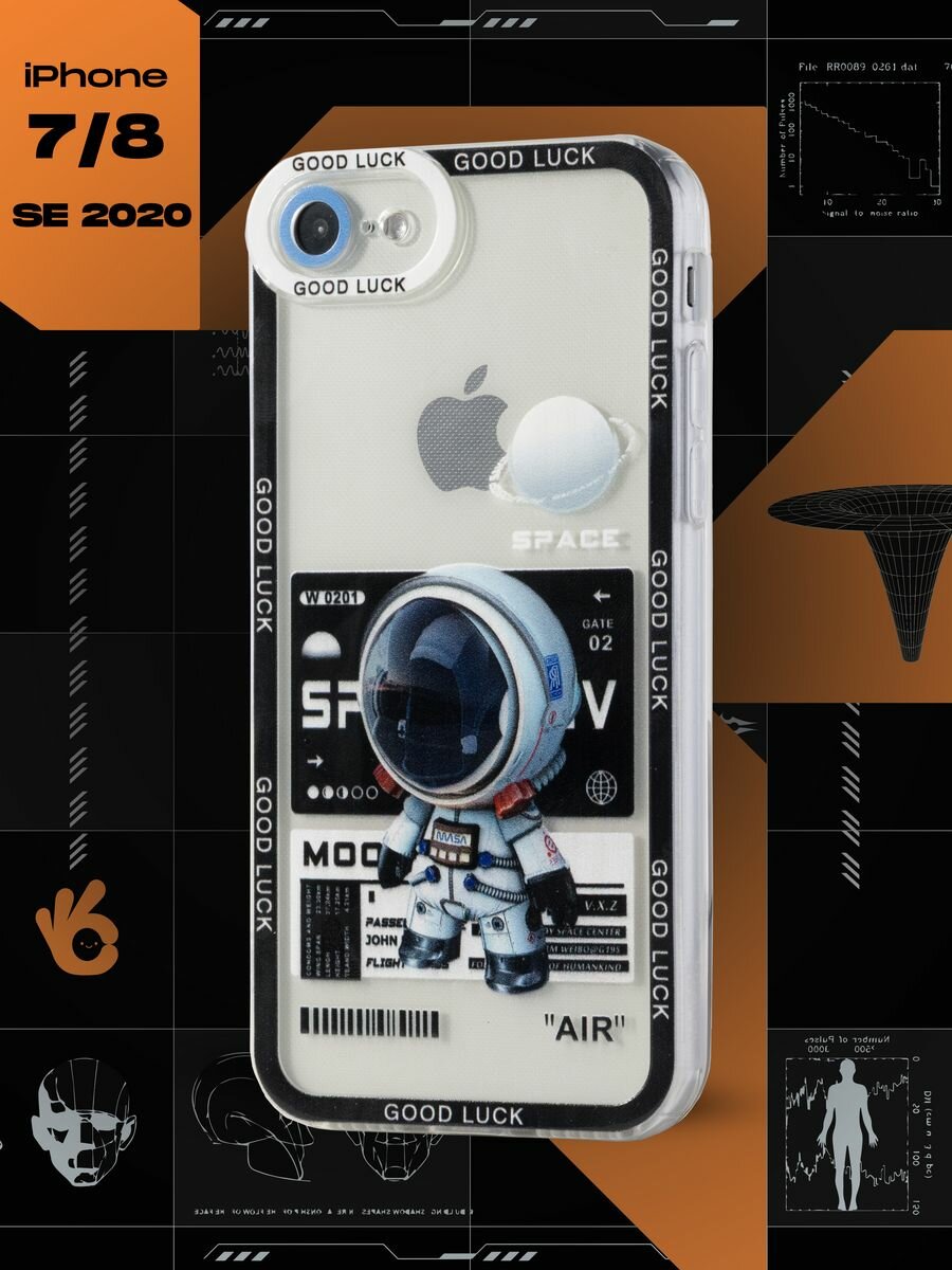 Чехол на iPhone 7/8/SE 2020 с принтом