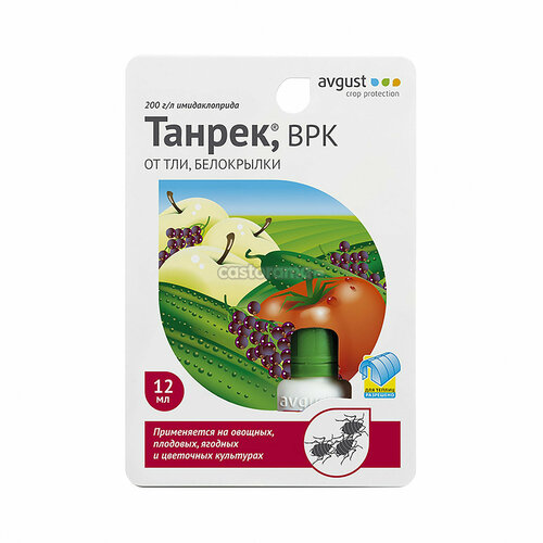 Средство Танрек от тли, колорадского жука 12 мл 2500118 танрек 12мл n80