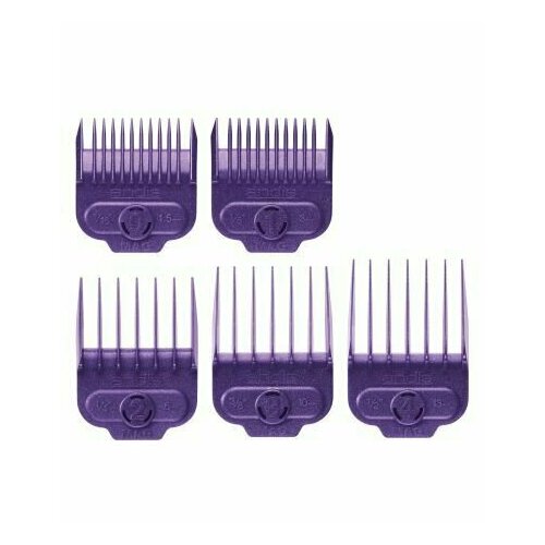 Набор насадок на магнитах (5 шт) ANDIS 66345 набор насадок для машинки andis magnetic 5 comb set 66345