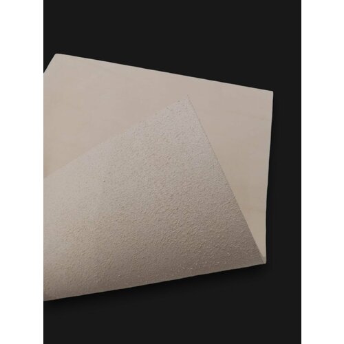 Кожа натуральная растительного дубления в листах. А4. Чепрак. Цвет нейтральный.