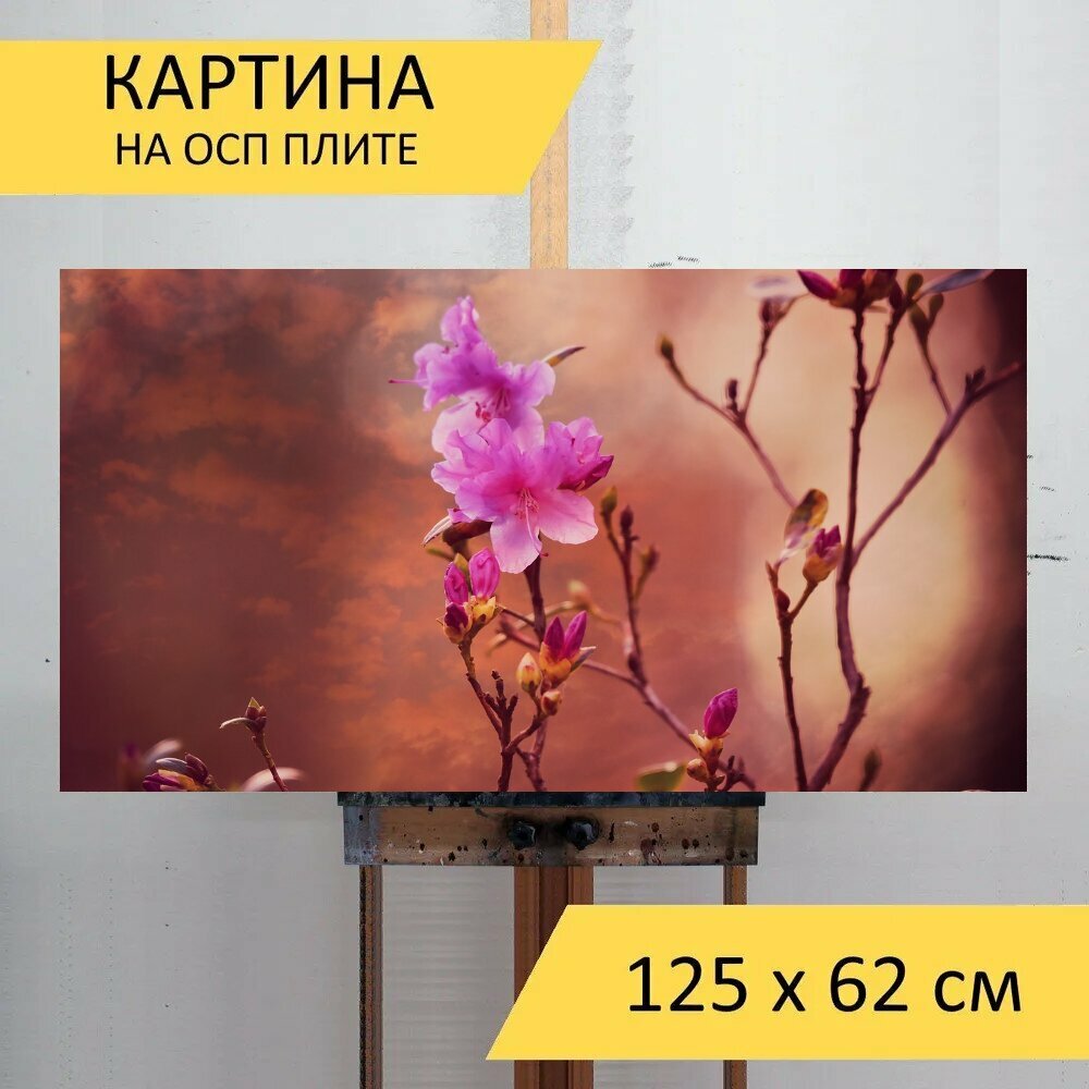 Картина на ОСП 125х62 см. 