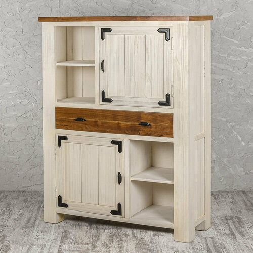 Шкаф Decor of today Комби 02221 Белый Коричневый 105205₽