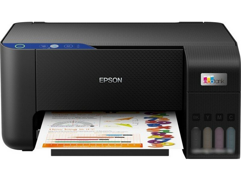 Принтер Epson струйный EcoTank L3211 (C11CJ68406) A4 черный