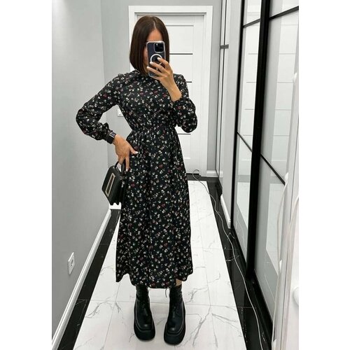 Платье Amore, размер 48, черный