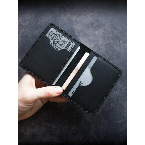 Картхолдер KOVACH фактура гладкая черный матовый 1699₽