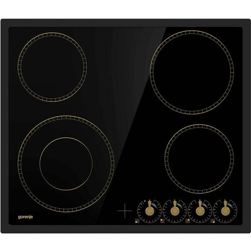 Встраиваемая варочная панель электрическая Gorenje EC 642 CLB Black 4079000₽