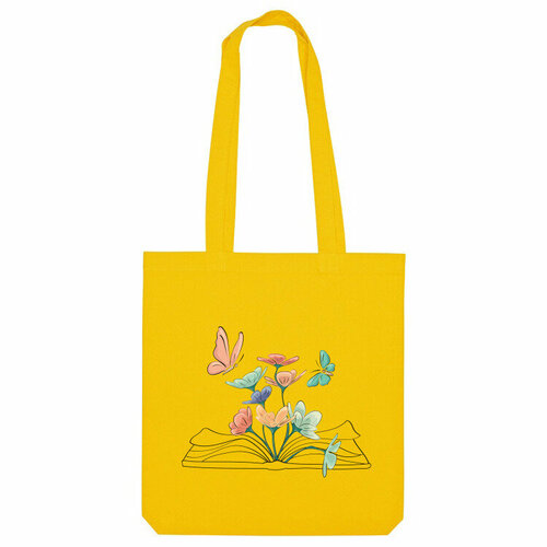 фото Сумка шоппер us basic, желтый