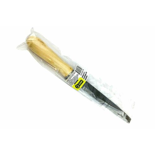 напильник 2 плоский 150 мм с деревянной ручкой Напильник с деревянной ручкой ON плоский, 150 мм, №2 04-07-150