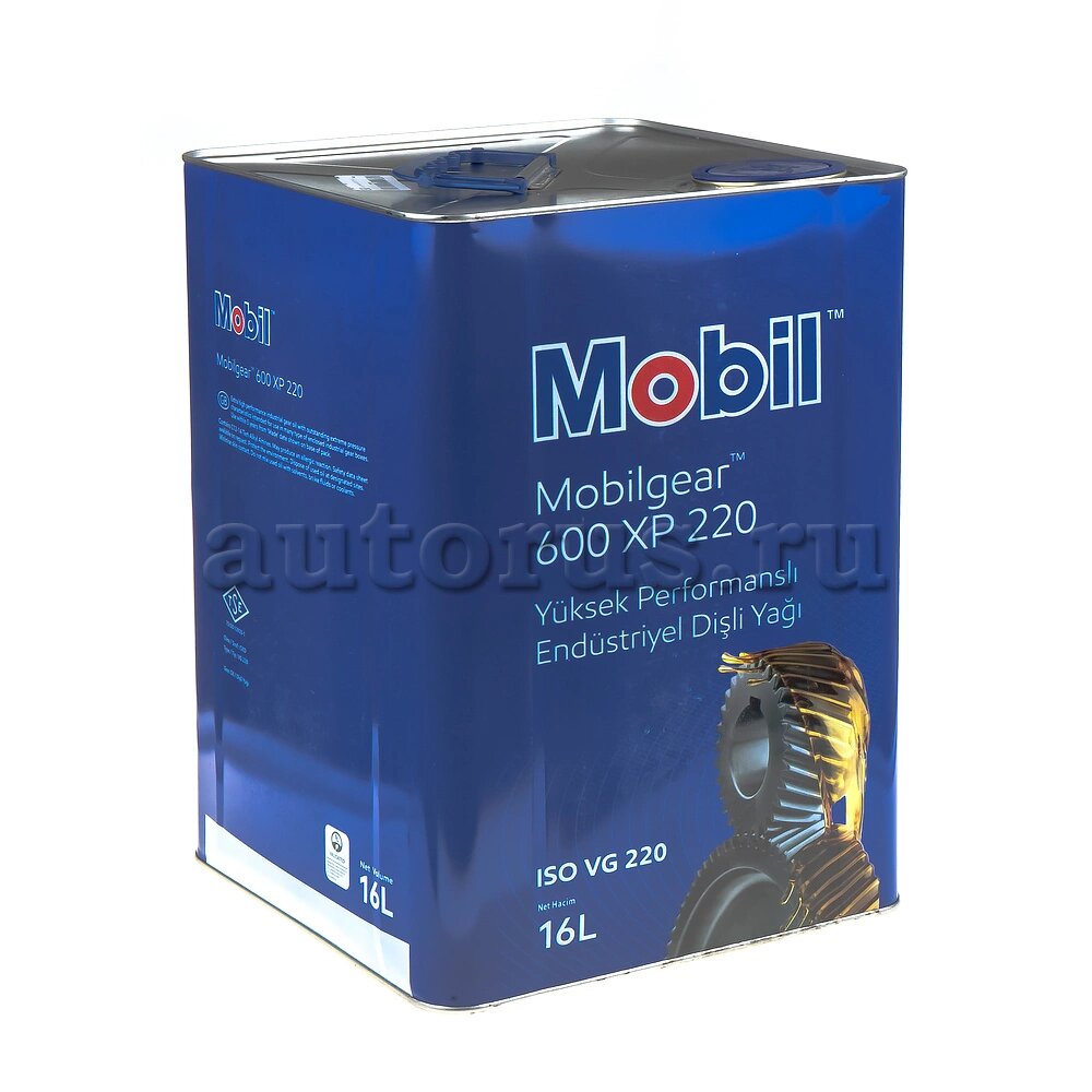 Масло редукторное MOBIL Mobilgear 600 XP 220 16 л 155987