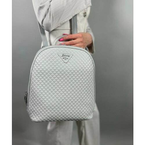 фото Рюкзак женский из экокожи johnny светло-серый